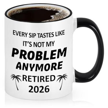 Imagem de Maustic Presente de aposentadoria para mulheres homens, presentes engraçados de aposentadoria para mulheres 2026, presentes aposentados para amigos, colegas de trabalho, chefe, professor, irmã