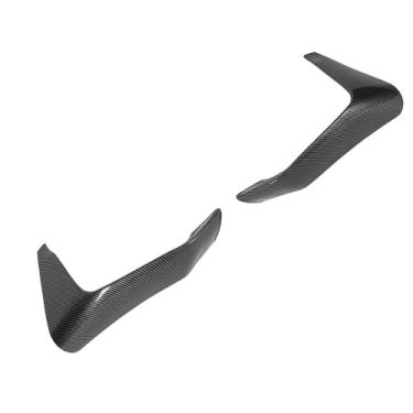Imagem de Generic Jogo do Corpo do Difusor Amortecedor Dianteiro, Divisor Leve Amortecedor Dianteiro Carro Aerodinâmico para F80 F82 F83 M3 M4 (Padrão de fibra de carbono)
