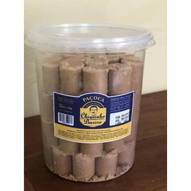 Imagem de Paçoca Rolha com 60 unidades 1,3Kg - Chiquinho Doceiro, 1,3kg