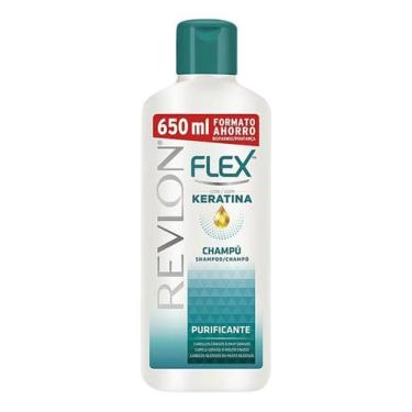 Imagem de Shampoo Flex Keratina Revlon Purificante Oleosos 650 ml