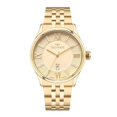 Imagem de Relógio Technos Masculino Ref: 2115uav/1x Classic Dourado