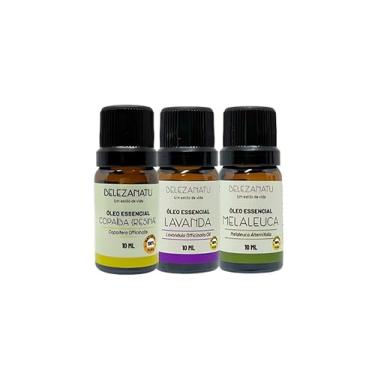 Imagem de KIT 03 ÓLEOS ESSENCIAIS BELEZANATU COPAÍBA LAVANDA MELALEUCA