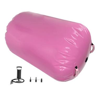 Imagem de RNXRZANK Tapete Inflável de PVC para Ginástica, Rolo de Ar para Ginástica, para Exercícios em Casa, Academia E Torcida, 70 Cm X 90 Cm
