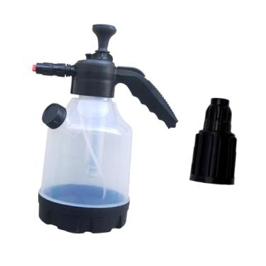 Imagem de Generic Pulverizador de espuma manual com garrafa de spray, pulverizador automático de água portátil de 3 litros para motocicleta, quintal, veículo doméstico, Branco Translúcido