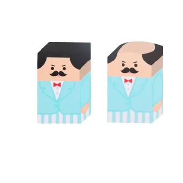 Imagem de Borracha Homem Careca Calvo Fofo Criativa (modelo 2)