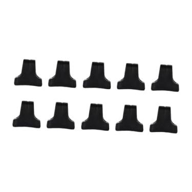 Imagem de Deevoka 10x Cordas de Amarração de Segurança Stopper Preto Rapel Abseil Equipamento de Posicionamento