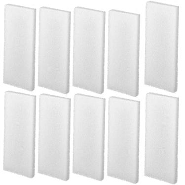 Imagem de Qzbhct 10 almofadas de filtro de espuma compatíveis com filtro Fluval U3 Canister Filter Aquarium Bio Sponge Replacement