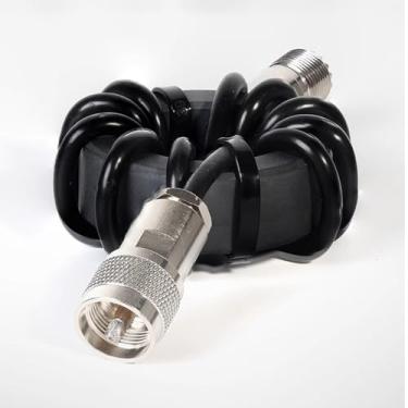 Imagem de Anel magnético de estrangulamento de onda curta 1,8-30 MHz HF rádio de onda curta com balun antiinterferência tipo corrente 1:1