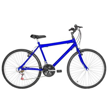 Imagem de Bicicleta Masculina Aro 26 Mtb Alumínio  18 Marchas Cor Azul