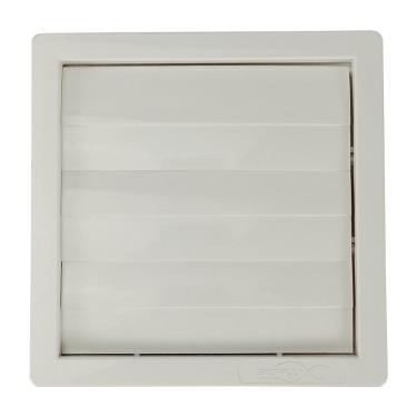 Imagem de Grade Externa Para Saída De Ar Auto Fechante 100mm