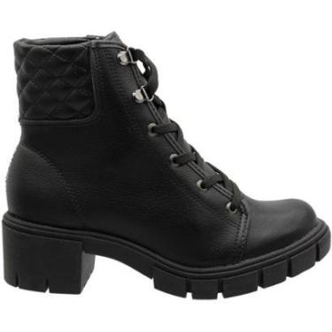 Imagem de Bota Coturno Moleca Napa Floather Zurique Feminina-Feminino