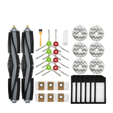 Imagem de Compatible With Ecovacs Deebot X1 Omni Accesories Robot Vacuum Cleaner Mop Cloth Dust Bag HEPA Filter Main Brush Rag Replaceable Spare Parts(Green)