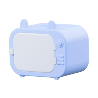 Imagem de Fenteer Gaiola para hamster faça você mesmo, abrigo minúsculo para porquinhos-da-índia e gerbils, pequenos animais de estimação, Azul