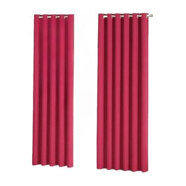 Imagem de Cortina Para Sala Ou Quarto 3,00x2,50 metros(ROSA PINK)