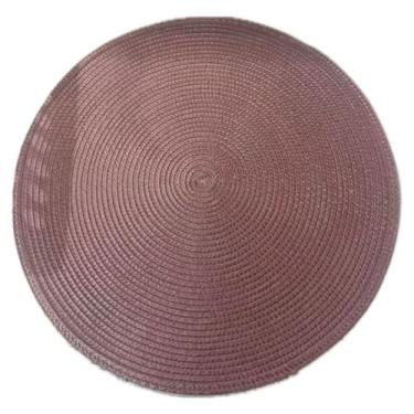 Imagem de Novo Kit Jogo Redondo Jantar Para Mesa Posta, Descanso De Prato Elegante(cafe,4 uni)