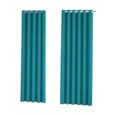 Imagem de Cortina Para Sala Ou Quarto 3,00x2,50 metros(AZUL TURQUESA)
