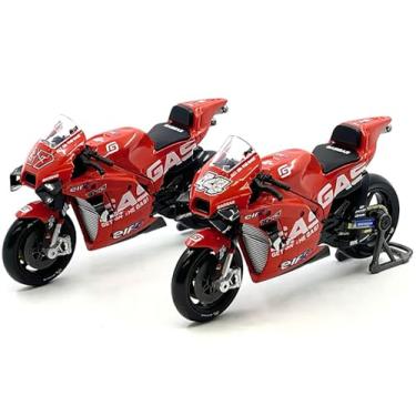 Imagem de RC16#37 Augusto Fernandez e #44 Pol Espargaro Gas Factory Racing Tech3 MotoGP World Championship (2023) Conjunto de 2 motocicletas 1/18 modelos fundidos MAI34392
