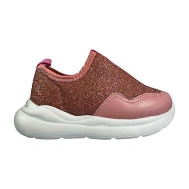 Imagem de Tênis Infantil Molekinha 2738100 Slip On, 22, Marinho, Prata, Marinho