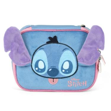 Imagem de Estojo Escolar Infantil Lilo Stitch Box Disney Menina Azul