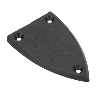 Imagem de RiToEasysports Capa de Haste Triangular para Guitarra Elétrica, Aparência Preta Fina, Design de 3 Furos Com Parafusos para Baixo Acústico