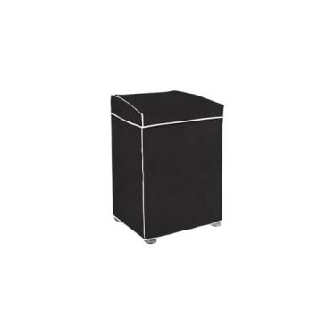 Imagem de Capa para Máquina de Lavar, PVC com Forro de Poliéster, 62x80x62cm, Compatível com Consul Facilite, Brastemp, Colormaq, Dako Maxi 10-11kg