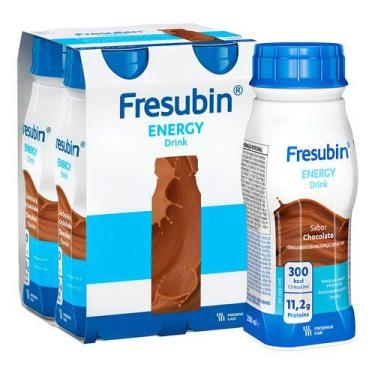 Imagem de Fresubin Energy Drink 200ml - Chocolate - Kit Com 4 - FRESENIUS