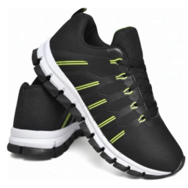 Imagem de Tenis Caminhada Olymp Comforto Corrida Academia Absolut (Verde-Claro, BR, Adulto, Numérico, 41)