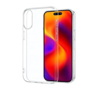 Imagem de Capa Transparente Compatível com iPhone 17/17 Pro / 17 Pro Max – Silicone TPU Anti-Impacto, Ultra Fina e Resistente a Quedas (IPhone 17 Pro)