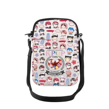 Imagem de TOBGBE S Boy Band Gifts Bolsa transversal inspirada em grupo coreano para fãs It's a Koreanpop Thing You Wouldn't Understand, S It's a K Thing Mini Cb-us, Tendência