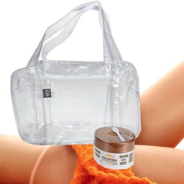Imagem de Parafina Bronzeadora Gold FPS8 120 gr + Bolsa de Praia PVC Transparent