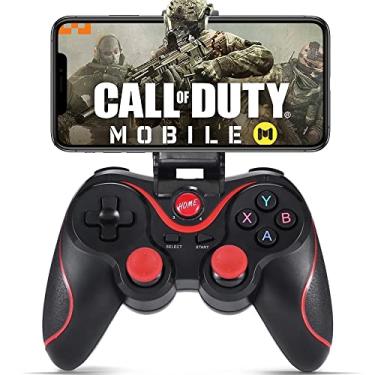Imagem de Megadream Controle de gamepad Android, joystick de mapeamento de teclas sem fio, perfeito para PUBG Mobile e Call of Duty, compatível com outros telefones Samsung Galaxy, HTC, LG, não é compatível com