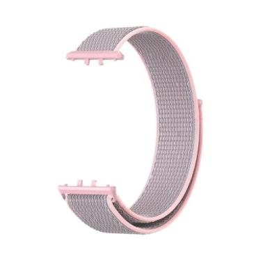 Imagem de Pulseira De Nylon Unissex Para Relógio De Fitness Samsung Galaxy Fit3 