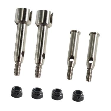 Imagem de Dynwave Copos de eixo RC, adaptadores de eixo de metal, peça de reposição, estáveis, copo da roda dianteira 3348, para carro RC Wltoys 244016 1:24