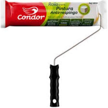 Imagem de Rolo De Lã Com Suporte 23cm Pintura Parede Teto Condor