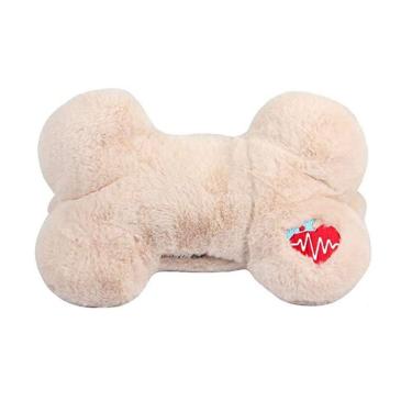 Imagem de Almofada de pelúcia Toy Doll Puppy Heartbeat confortável de 19 cm