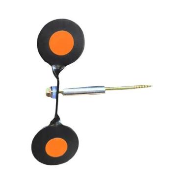 Imagem de Alvo Redondo Duplo De 3mm De Espessura Para Prática De Estilingue Inte