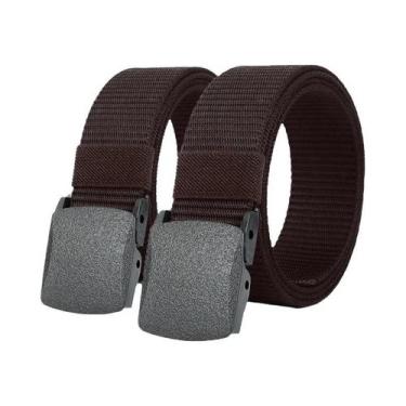 Imagem de Cinto Tático Militar Masculino De Nylon Com Fivela Automática, Cinto M