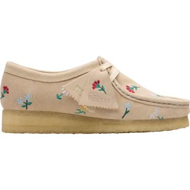 Imagem de Clarks Wallabee feminino Oxford, Taupe Emb, 39