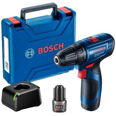 Imagem de Parafusadeira/Furadeira a Bateria 12V Li-Ion 3/8 Pol. com Ca - BOSCH