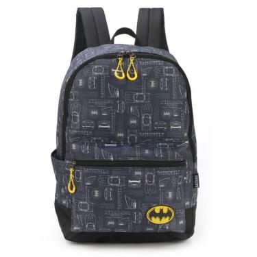 Imagem de Mochila Escolar Batman MS46871BM-Masculino