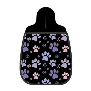 Imagem de Lixeira De Carro Organizador Lixinhocar Patas Pet Corações