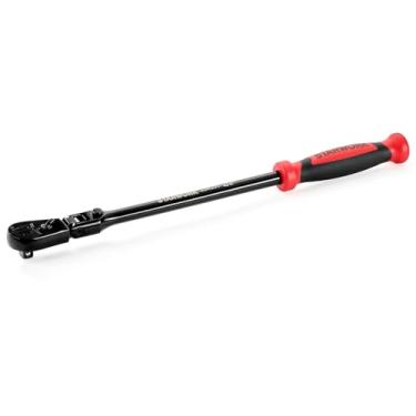 Imagem de STARWORK TRUE MECHANIC 1/5.1 cm Drive 90 dentes à prova de poeira Preto Cromado Bloqueio Flex Ratchet, 50.8 cm Comprimento