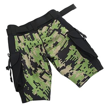 Imagem de KIMISS Shorts de Mergulho Masculino de 2,5 Mm - Calção Protetor Solar de Secagem Rápida para Mergulho Com Snorkel, Surf e Esportes Aquáticos (XL)