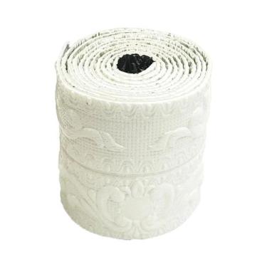 Imagem de Borda De Papel De Parede 3D Oversize Com Pedras Preciosas, Moldura Dec