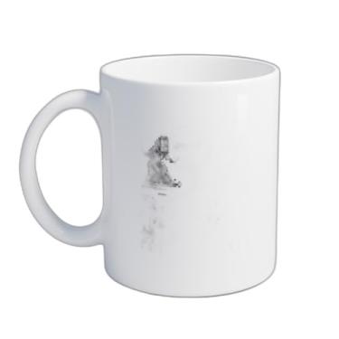 Imagem de Caneca Xícara de Café Porcelana 300ml Personagens Videogame Pixelado