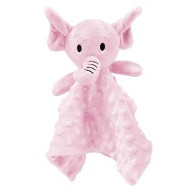 Imagem de Naninha Laço Bebê Minha Primeira Naninha (Elefante Rosa)