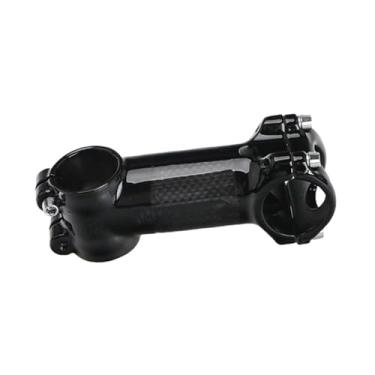 Imagem de Mesa de guidão de bicicleta de 31,8 mm com ângulo de inclinação de 6/17 graus, compatível com guidões de 60/70/80/90/100/110 mm. Ultraleve e resistente, ideal para mountain bikes.(Shiny 6 degree 80mm)