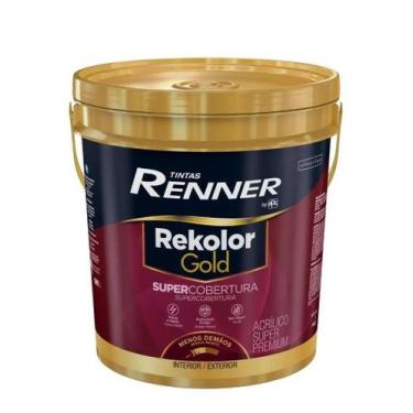 Imagem de Tinta Rekolor Gold Supercobertura Branco 16l Renner