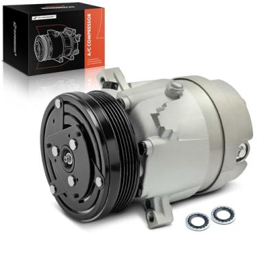 Imagem de A-Premium Compressor De Ar Condicionado Com Embreagem Compatível Buick Skylark Chevrolet Chevy Beretta Cavalier Corsica Pontiac Grand Am Sunfire Oldsmobile Achieva, Porta Sucção 5/8"