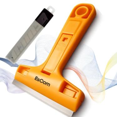 Imagem de Raspador Adesivo Tintas Piso Box Vidro Cerâmica Adesivod Lâminas Extras Limpaza de Adesivos